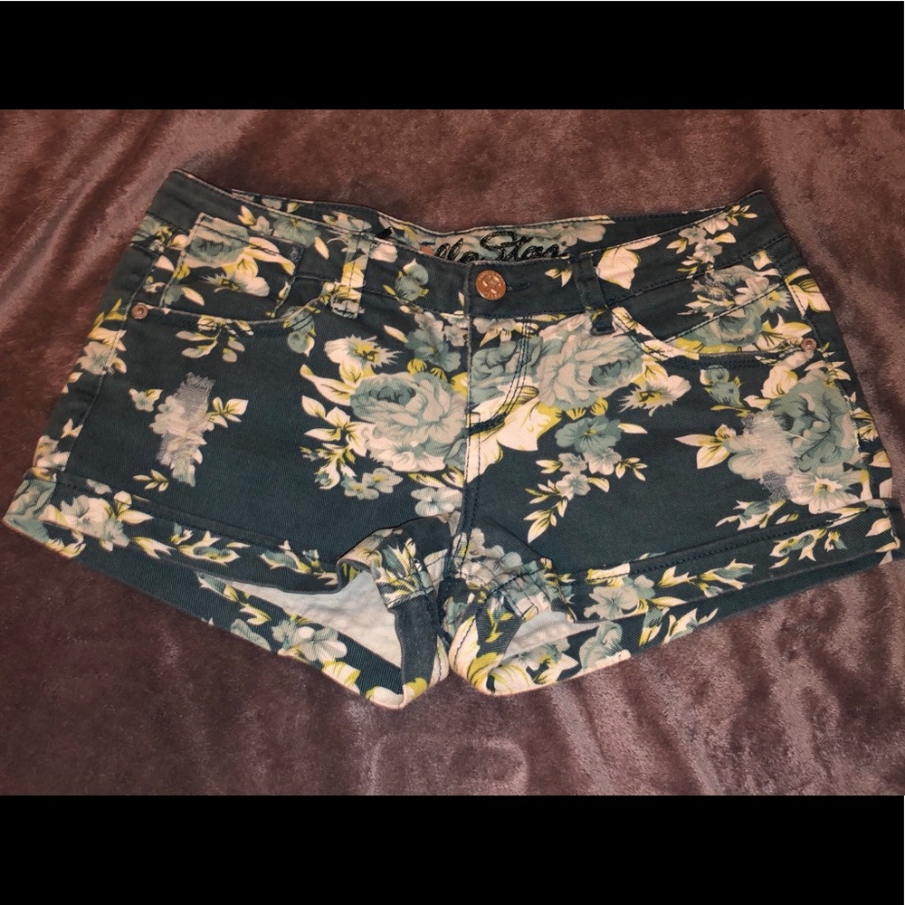 Floral Print Shorts